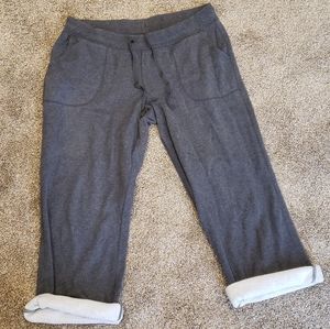 Dark gray sweatpants